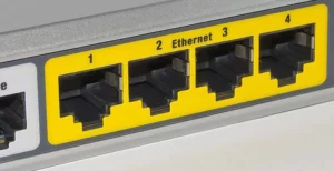 an image showing ethernet port 