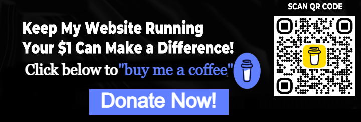 Banner ad for buymeacoffee